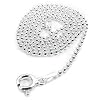 1.5mm Sterling Silver 18" Bead or Ball Chain Necklace