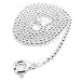 1.5mm Sterling Silver 16" Bead or Ball Chain Necklace