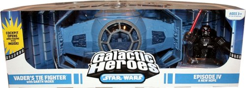 Star Wars Galactic Heroes Cinema Scene: Darth Vader's Tie Fighter