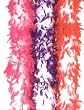 Deluxe 2 Tone Costume Feather Boa with Tinsel - Great with Saloon Girls, Flappers, Dancers, More COLOR CHOICES