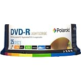 Polaroid PRDVDRLS25S Lightscribe DVD-R (25 Pack/Spindle)