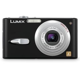 Panasonic DMC-FX3K 6MP Digital Camera with 3x Optical Image Stabilized Zoom (Black)