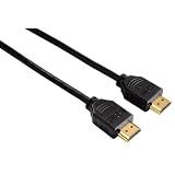 Hama - 11964 - C�ble HDMI M/M Liaison Num�rique a/v Contact OR - 1,50m - Noir