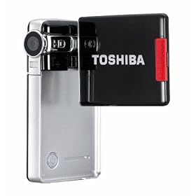 Toshiba - Camileo S10 - Cam�scope - Haute d�finition - 5 Mpixels - Zoom num�rique 4x - Ecran LCD rotatif 2.5"