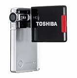 Toshiba - Camileo S10 - Cam�scope - Haute d�finition - 5 Mpixels - Zoom num�rique 4x - Ecran LCD rotatif 2.5"