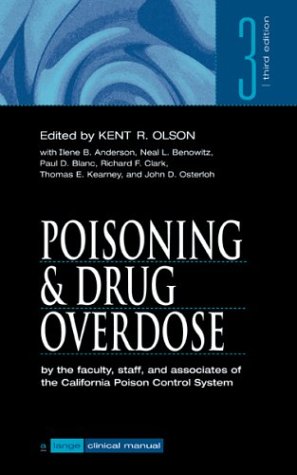 poisoning  drug overdose lange clinical manual