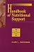 Book Handbook of Nutritional Support