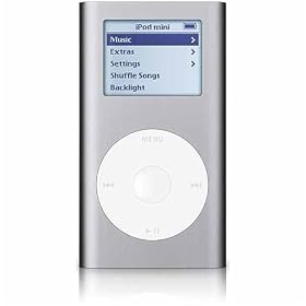 Apple iPod Mini + HP 6 GB Silver MP3 Player ( px762 )