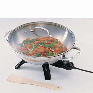 Presto Stainless Steel Electric Wok
