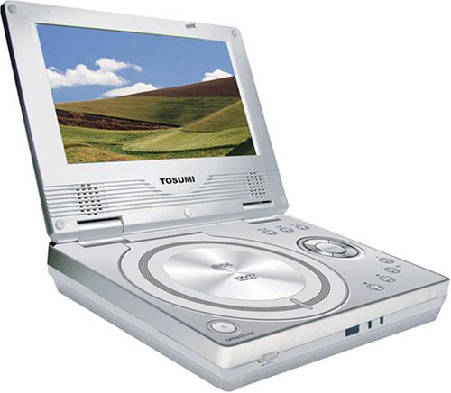 Childrens Toyshop  Electronics : Tosumi Portable Dvd Player TOM1004