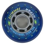 Hyper Wheels Superlite Wheels - 4 Pack - 76mm-78a/Trans-Blue