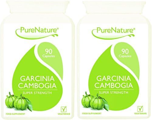 180 Garcinia Cambogia Original Triple Strength Fat Blocker Diet & Slimming Pills with Essential Potassium & Calcium for Rapid Absorption No Fillers & Suitable for Vegetarians - One Month Supply - FREE Dietary Support