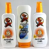 2x Australian Gold Spf15 Plus Free Moisture Lock