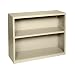 Edsal EBC30PU 36-Inch Wide by 13-Inch Deep by 29-Inch High Two-Shelf Book Case, Putty