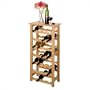 Winsome Basics 28 Bottle Wine Rack in Natural