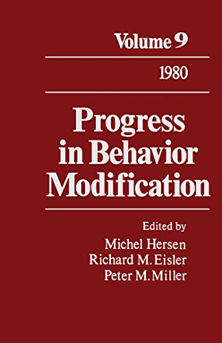 Progress in Behavior Modification: Volume 9: v. 9