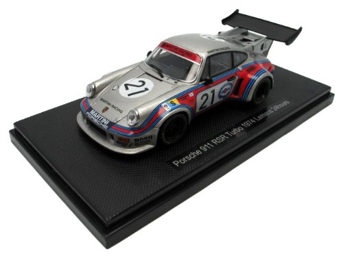 EBBRO 1/43 ポルシェ911 RSRターボ ルマン 1974 #21 シルバー