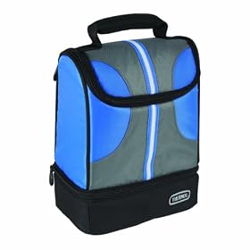 Thermos Cool Tec Dual Compartment Lunch Kit, Blue
