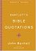Book Bartlett's Bible Quotations