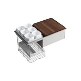 Buy KOHLER K-3760-NA Stages 33-Inch Stainless Steel Kitchen Sink by Kohler