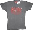 AC/DC Gray Highway to Hell World Tour 1979 T-Shirt Tee