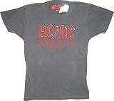 Urban Outfitters - AC/DC Gray Highway to Hell World Tour 1979 T-Shirt Tee
