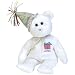 Ty Beanie Babies April the Birthday Bear W/hat Retired