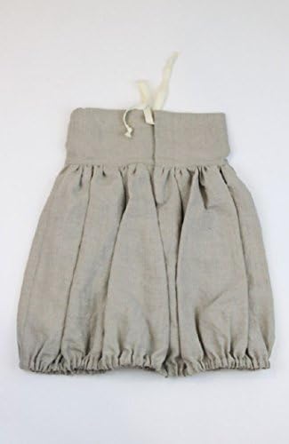 Happy Green Bee Linen Bubble Skirt-5t-natural-5t (5T)