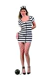 Adult Jail Bait Prisoner Costume Size Large (8-10)