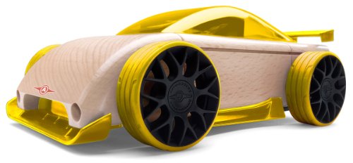 Automoblox mini c9-r sportscar, yellow