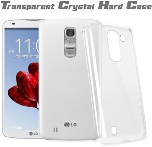 KOPPU@ LG G PRO 2 Transparent Crystal Clear Hard Cover Case Shell Compatible + Screen Protector for LG-F350 LG 5.9" Optimus G Pro 2 (Clear)