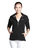 The North Face Women's TKA 200 Full Zip Jacket (L, TNF Black)