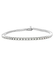 10k Gold 4-Prong Diamond Tennis Bracelet (2 cttw, I-J Color, I1-I2 Clarity)