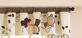 Carter’s Monkey Bars Valance, Chocolate, 60 X 14″