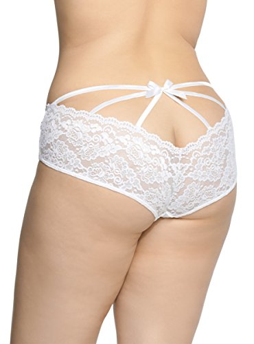 Cage Back Lace Hipster Panty