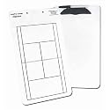 Coach's Tennis Court Clipboard