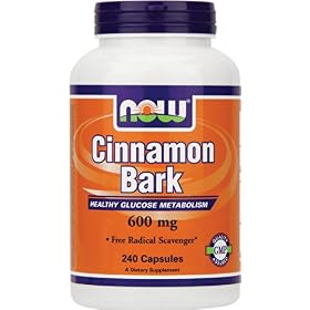 NOW Foods Cinnamon Bark 600mg, 240 Capsules: Health &amp; Personal Care