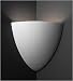 Justice Design Group 1870PNUP-RRST Smooth Faux Real Rust Ambiance Functional Corner Sconces Wall Sconce from the Ambiance Collection
