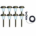 Westinghouse 405708-04 Crayford HI-Intensity LED Landscape Lighting Set, 8 Piece