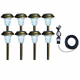 Westinghouse 405708-04 Crayford HI-Intensity LED Landscape Lighting Set, 8 Piece