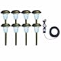 Westinghouse 405708-04 Crayford HI-Intensity LED Landscape Lighting Set, 8 Piece