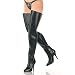 Pleaser Boots Women's SEDUCE-4002 5 RUBBER Crotch Boot, Side Zip