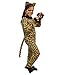 Big Girls Leopard Bodysuit Animal Print Costume
