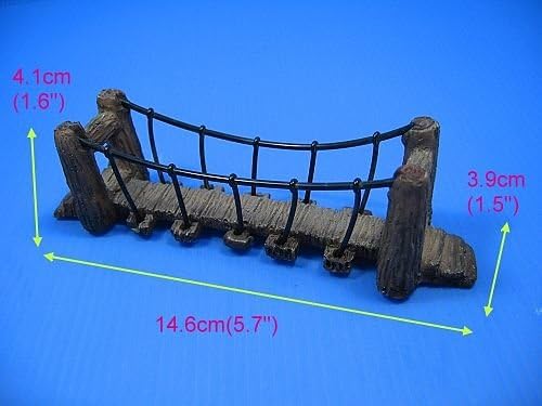 New Drawbridge Aquarium Ornament (S) Decoration fish tank New x 1 pcs ,No.24