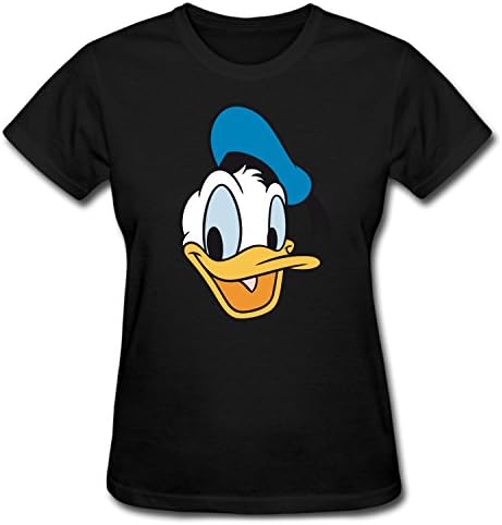 Namen Women's Donald Duck Big Face T Shirt black L