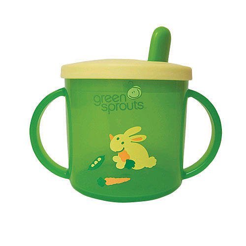 I-Play Green Sprouts 6.5 oz Sippy Cup BPA PVC FREE- Green