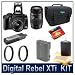 Canon Rebel XTi DSLR Dual Lens Ultimate Bundle (includes 18-55 & 70-300)