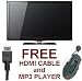 Samsung LN46C650 46-Inch 1080p 120 Hz LCD HDTV (Black) - FREE HDMI Cable + FREE MP3 Player