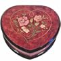 Italian Inlaid Wood Heart Music Box