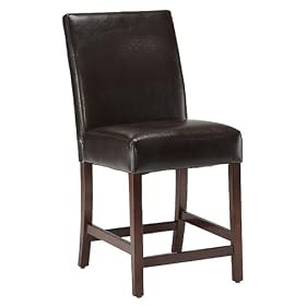 Sausalito Leather Stool - 24" 